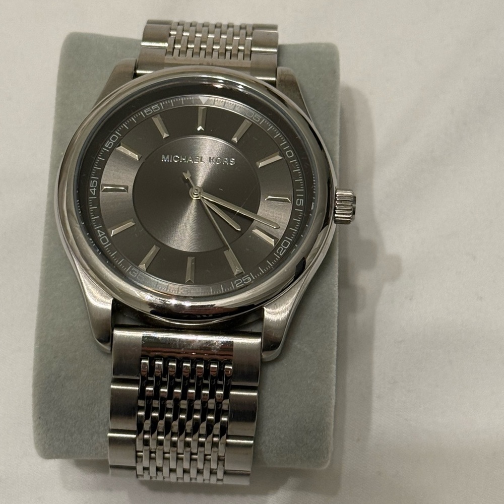 Michael Kors Metallic Gray Watch